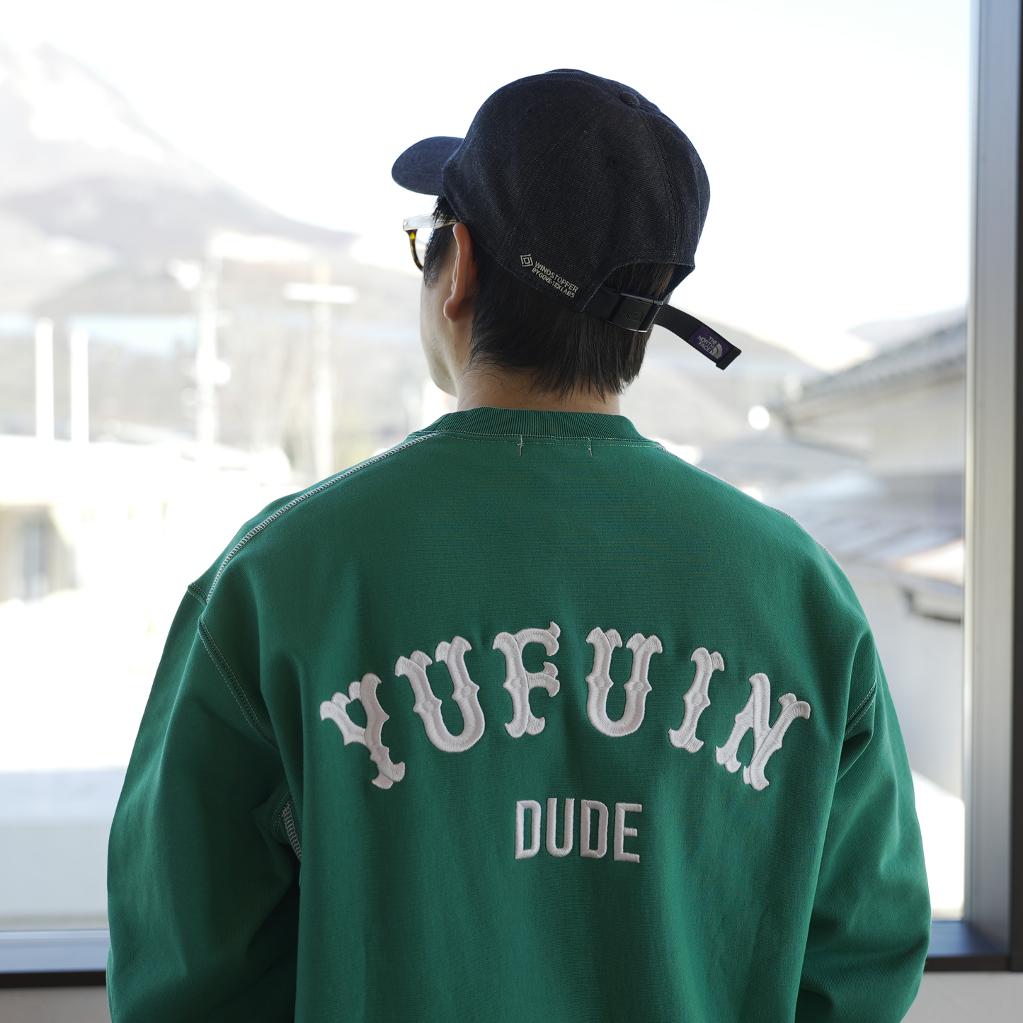 (New) W.J.P × 中島九条珈琲 「Yufuin DUDE」SWEAT (YUFUDAKE GREEN)