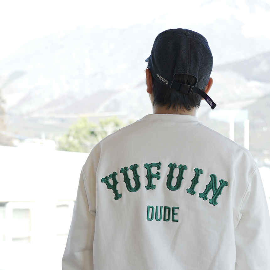 (New) W.J.P × 中島九条珈琲 「Yufuin DUDE」SWEAT (WHITE)