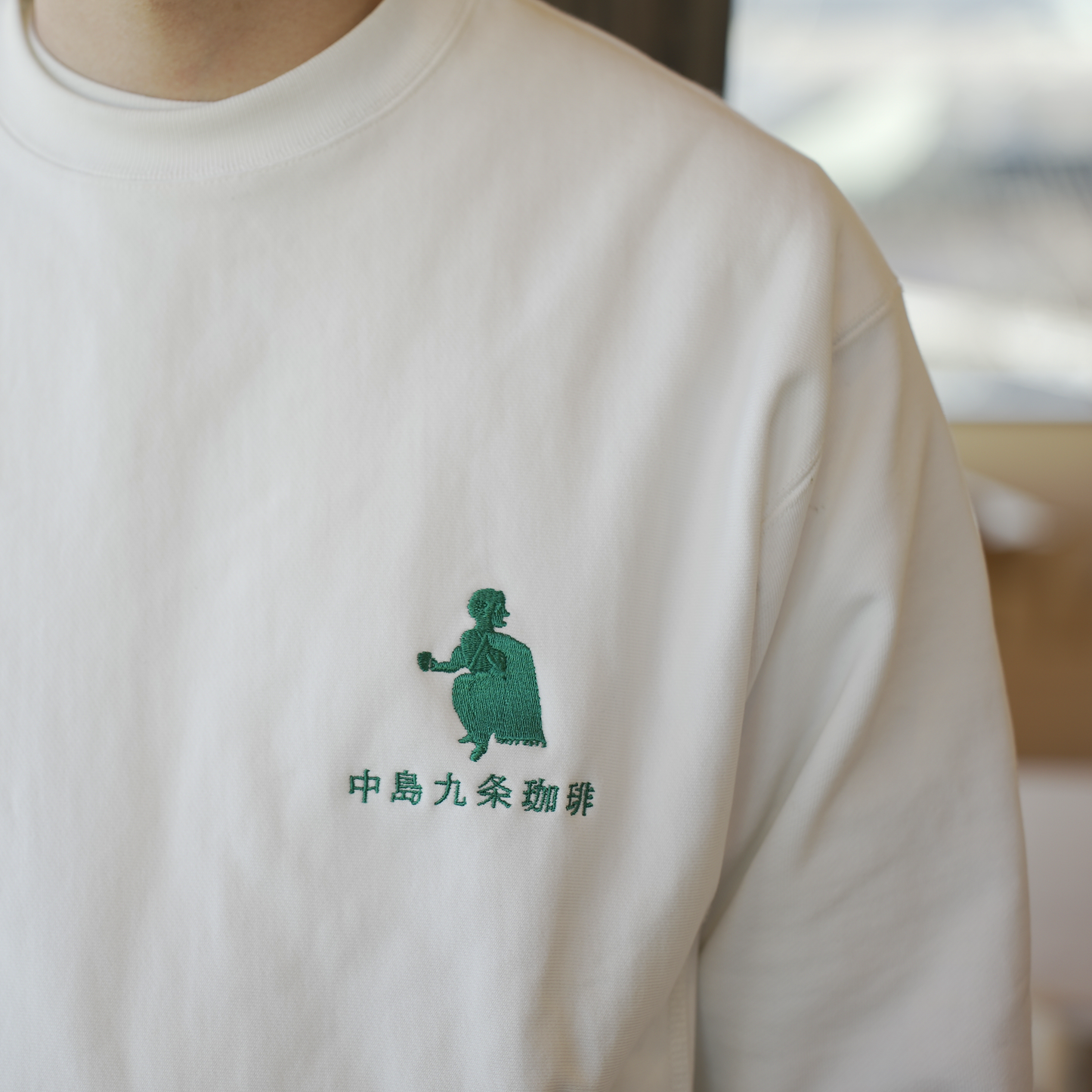 (New) W.J.P × 中島九条珈琲 「Yufuin DUDE」SWEAT (WHITE)