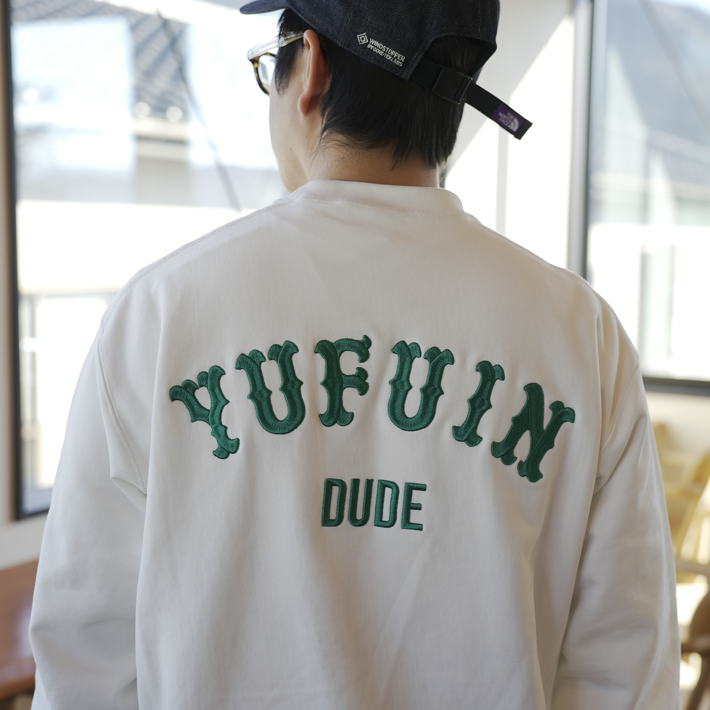 (New) W.J.P × 中島九条珈琲 「Yufuin DUDE」SWEAT (WHITE)